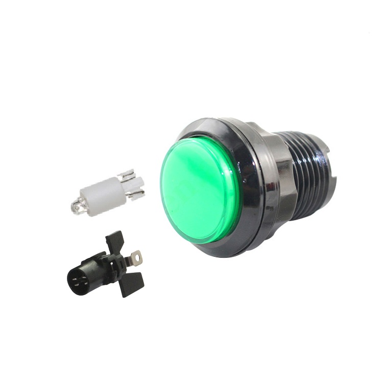 33 mm RGB LEDアーケードマイクロプッシュボタン