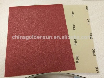 DP82 Aluminum Oxide Waterproof Abrasive Paper Sheet