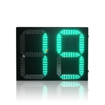2 digit countdown timer led traffic light