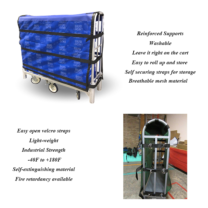 Cart wraps cover