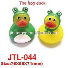 Water Spray Vinyl Frog Bath Duck Toy For Kids