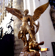 New Design St Michael the Archangel Statue with 15 Years Foundry