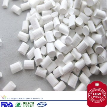 PP Milk White Plastic Granules Masterbatch