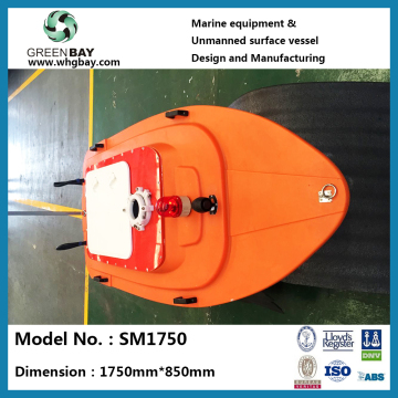 Highly survivable Marine data collection Hydrocarbon detection Unmanned Remoted control surface vessel hydrographic survey boat