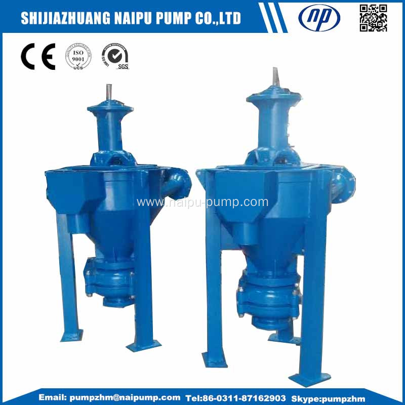 Vertical froth slurry pump