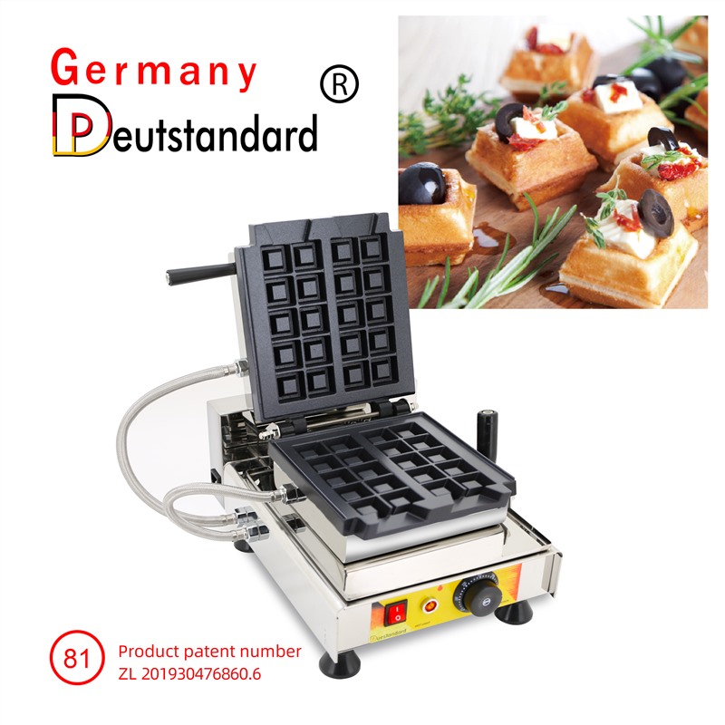 AMERICANO square WAFFLE MAKER Frühstückskochmaschine