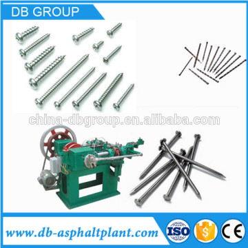 High quality nail making machine price/ low carbon steel wire nail making plant for sale