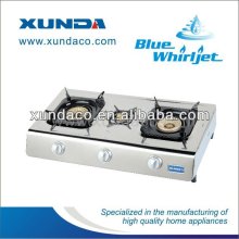 3 Burner Tabletop SS Gas Cooker Gas Stove