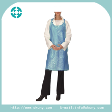 Disposable colorful waterproof butcher ldpe/hdpe aprons