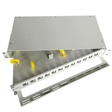 19 inch Rack Mount Fiber Optic Patch Panel