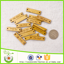 40x10mm customized natural wood gift tags wholesale