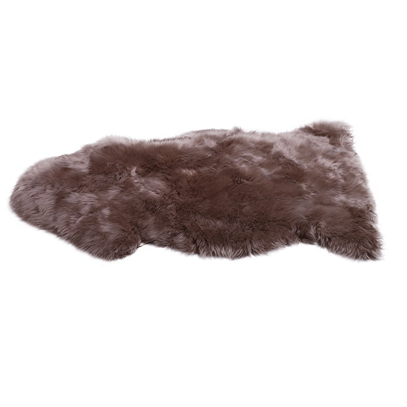 Australian Long Fur Sheepskin Rug Multi Color for Hotel Bedroom