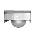 Oval Wall Mount Hand Sink with Backsplash