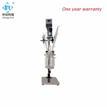 Laboratory equipment distillation chemical glass reactor