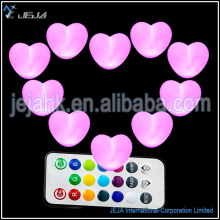 2016 Event Glow Red heart shaped LED lights