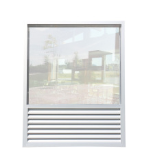 AS2047 Certified Exterior Aluminum Glass Louver Windows - Fixed Louver Panels