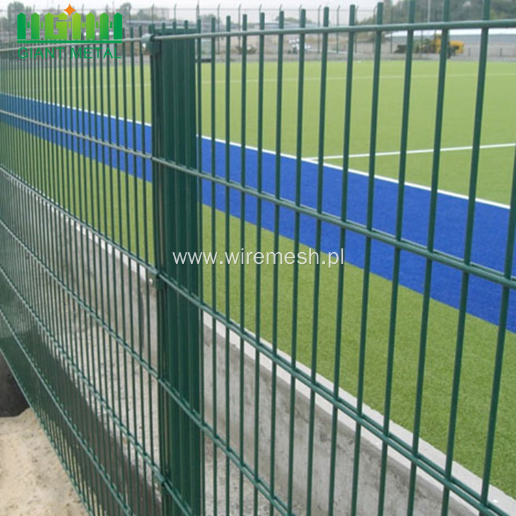 Twin Horizontal PVC Welded Wire Fence