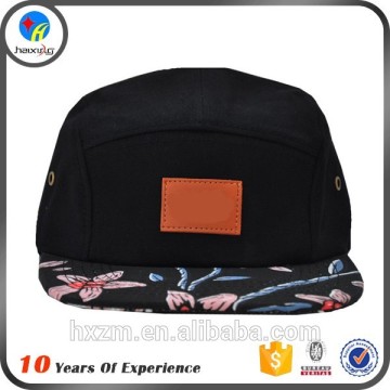 high quality custom 5 panel hat cap designer