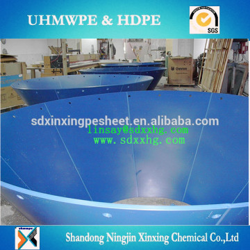 HDPE Polyethylene PE1000 chute liners,Lining - High Density Polyethylene,Hopper Linings/Liners