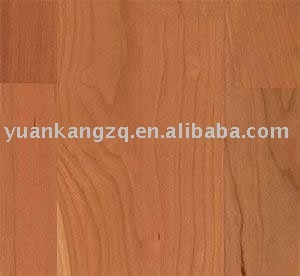 three-layer American Cherry cheap engineered solidwood flooring