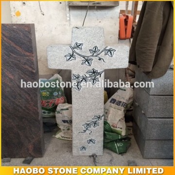 Haobo Wholesale Wisconsin White Cross Tombstone