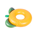 Sommar PVC Beach Party Orange Fruit Swimming Rings