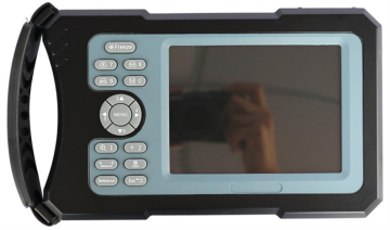 Handheld veterinary ultrasound scanner machine for Swine