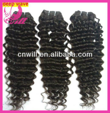 20 inch deep wave brazilian hair cheap virgin brazilian wavy hair brazilian deep wave hair weaving 1b