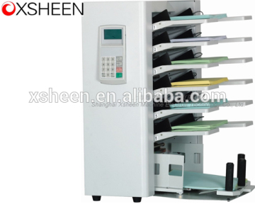 automatic paper collator machine digital paper collator machine