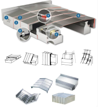 Steel Telescopic Cover Flexible Steel Bellows Cover
