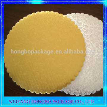 Gold Embossing Pattern 2mm Thick Cake Card Base Board