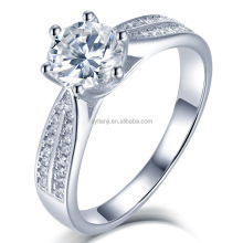 Affordable Moissanite Engagement Rings: Colorless E Grade with Moissanite Certificate