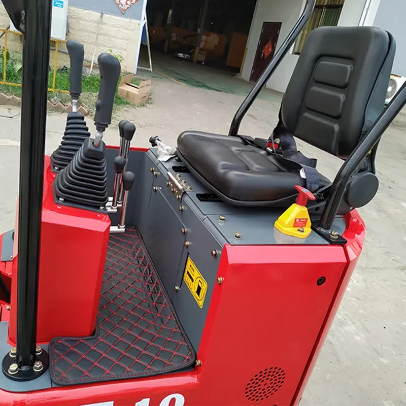 High Performance Hydraulic Crawler Small Wheel Construction Backhoe