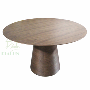 Round Solid Wood Dining Table