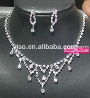 crystal charm cheap big pearl necklace