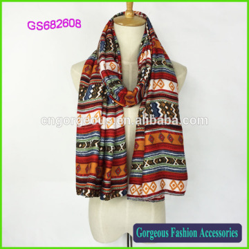 Soft Cotton Bohemia style Pakistani Hijab Scarf Wholesale