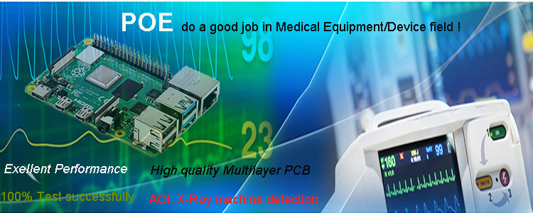 medical device PCB 4 layers to 10 layers pcba solutions assembly service