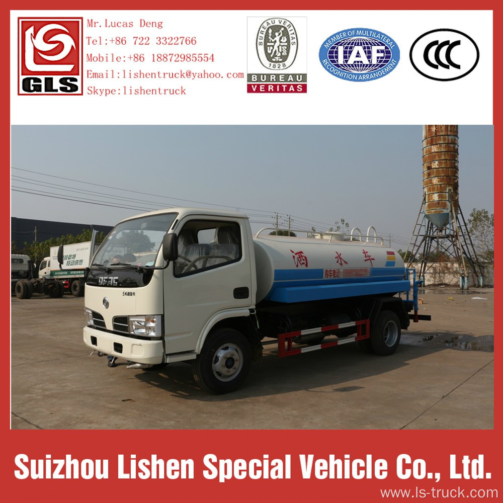 Water Trucks For Sale Dong Feng 5000L 4*2