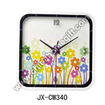 Flower Wall Clock