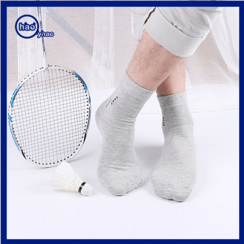 Yhao Best Seller Mens Cotton Plain Work Or Casual Socks