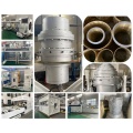 PVC 315-630mm rörproduktionslinje för dräneringsapplikation