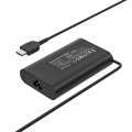 65W 블랙 노트북 USB-C PD 데스크탑 어댑터 충전기