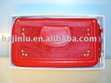 leather wallet,fashion &amp; ladies wallets, 2008 hot sell purse