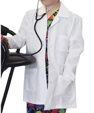 OEM Kids Lab Coats: Comfortable, Long-Sleeved Science Doctor Medical Uniforms