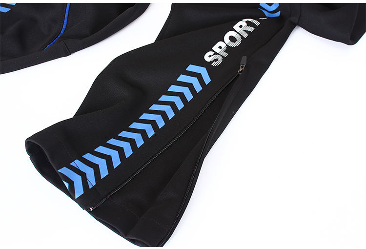 Wholesale orders high quality tracksuit bottoms polyester elastic soccer training pants