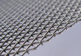 Galvanized crimped wire mesh