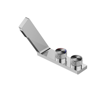 Dual Handle Modern Style Basin Mixer Tap