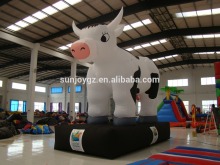 2016 high quality small advertising inflatable dairy cattle for sale