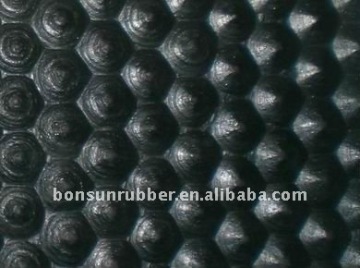 Hammer top equine stable rubber mat