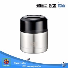 green soup lunch stainless steel food jar with collapsible handle